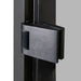 ProSaunas Black Alder Prehung Sauna Door — 24" x 73" Tinted Tempered Glass