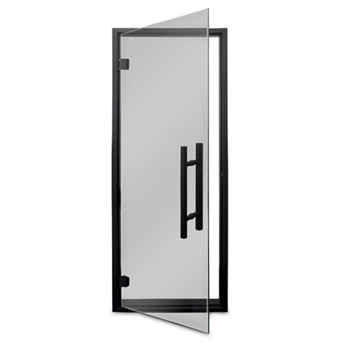 ProSaunas Black Alder Prehung Sauna Door — 24" x 73" Tinted Tempered Glass