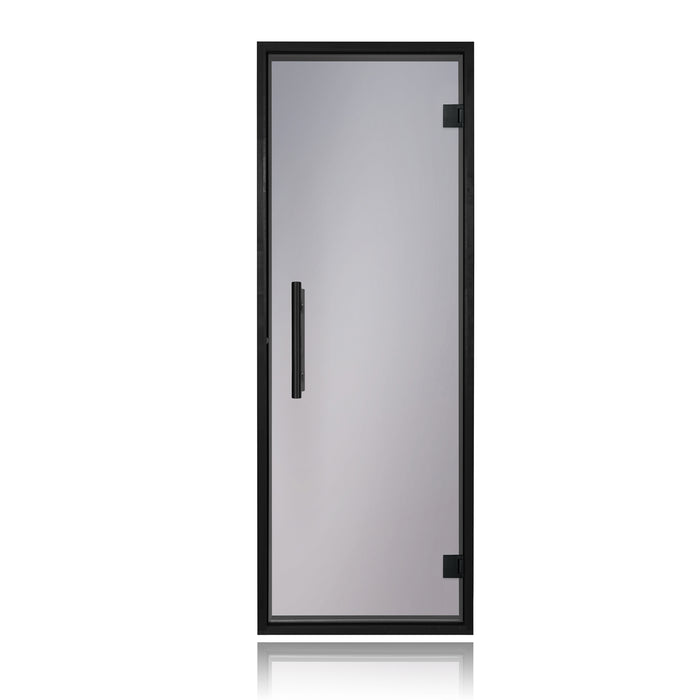 ProSaunas Black Alder Prehung Sauna Door — 24" x 73" Tinted Tempered Glass