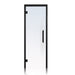 ProSaunas Black Alder Prehung Sauna Door — 24" × 81" Clear Tempered Glass