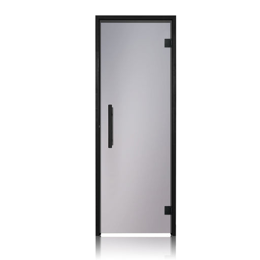 ProSaunas Black Alder Prehung Sauna Door — 24" × 81" Tinted Tempered Glass