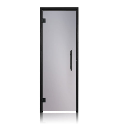 ProSaunas Black Alder Prehung Sauna Door — 24" × 81" Tinted Tempered Glass