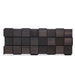 ProSaunas Cubist Black Sauna Wood Panels, Black Abachi