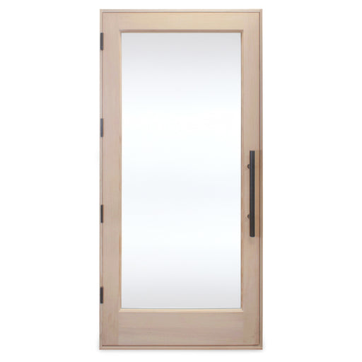 ProSaunas Douglas Fir ADA Prehung Sauna Door — 36" × 80" Dual-Pane Glass