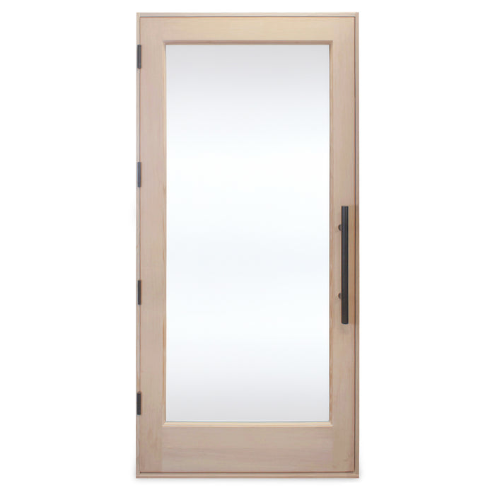 ProSaunas Douglas Fir ADA Prehung Sauna Door — 36" × 80" Dual-Pane Glass