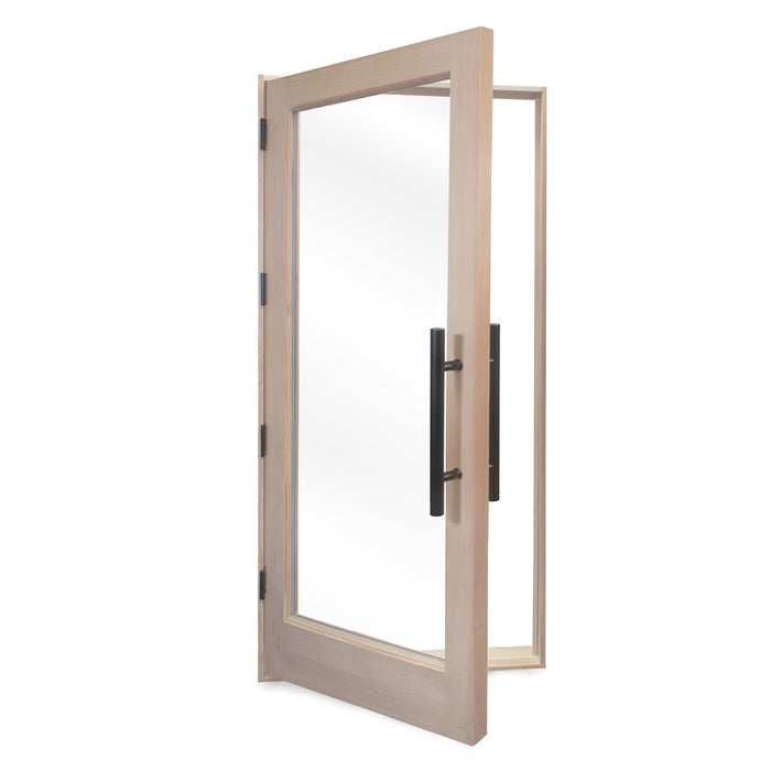 ProSaunas Douglas Fir ADA Prehung Sauna Door — 36" × 80" Dual-Pane Glass