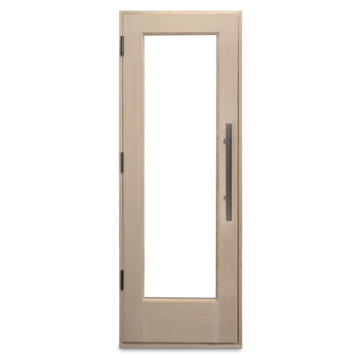 ProSaunas Douglas Fir Prehung Sauna Door — 24" × 70" Dual-Pane Glass