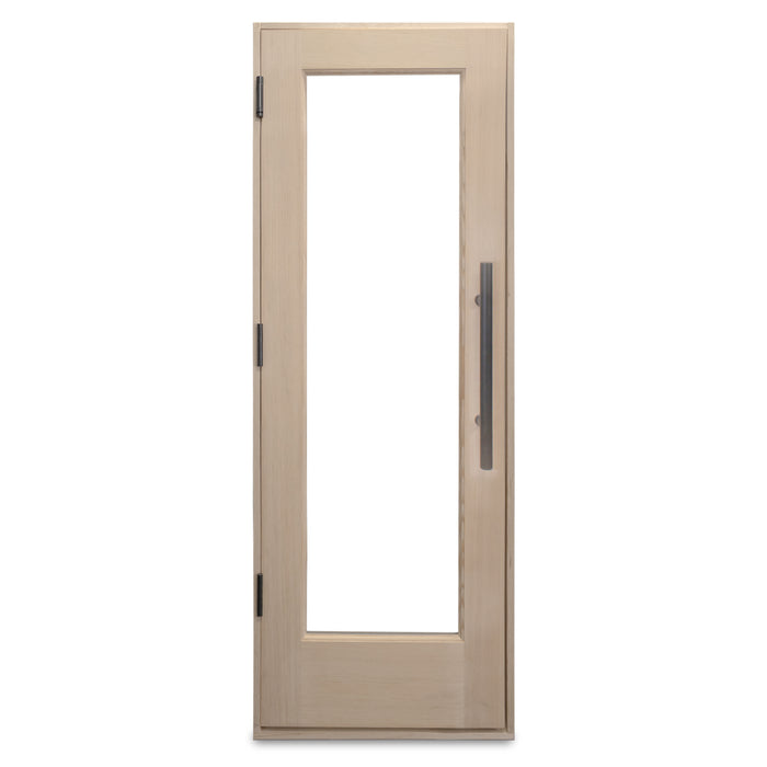 ProSaunas Douglas Fir Prehung Sauna Door — 24" × 70" Dual-Pane Glass