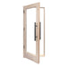 ProSaunas Douglas Fir Prehung Sauna Door — 24" × 70" Dual-Pane Glass