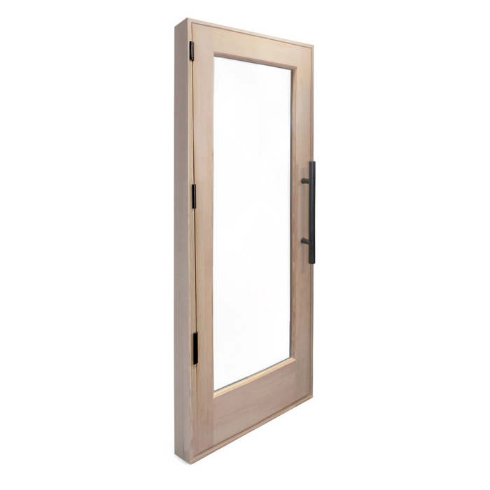 ProSaunas Douglas Fir Prehung Sauna Door — 24" × 70" Dual-Pane Glass