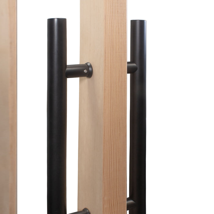 ProSaunas Douglas Fir Prehung Sauna Door — 24" × 70" Dual-Pane Glass