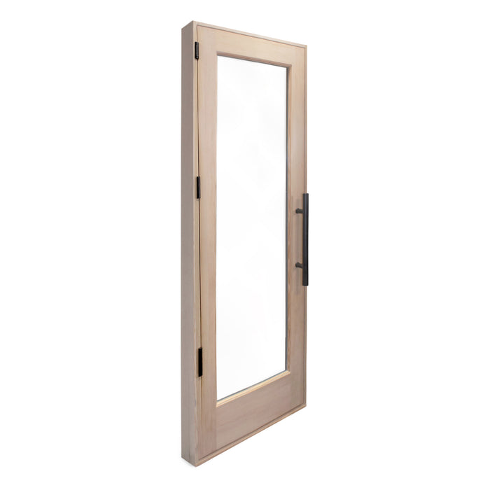 ProSaunas Douglas Fir Prehung Sauna Door — 24" × 80" Dual-Pane Glass