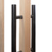 ProSaunas Douglas Fir Prehung Sauna Door — 24" × 80" Dual-Pane Glass