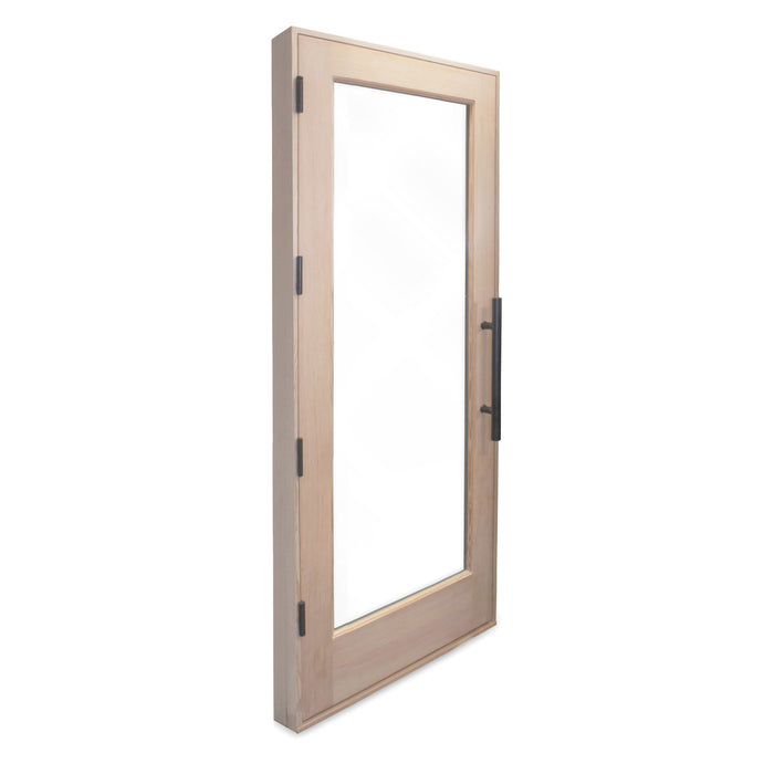 ProSaunas Douglas Fir Prehung Sauna Door — 30" × 80" Dual-Pane Glass