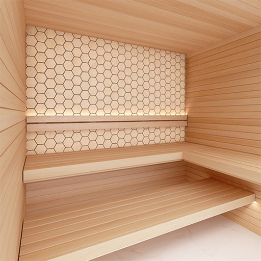 ProSaunas Hive Aspen Sauna Wood Panels, Natural Aspen