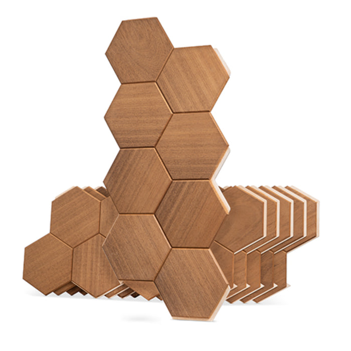 ProSaunas Hive Thermo Sauna Wood Panels, Thermo-Abachi
