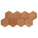 ProSaunas Hive Thermo Sauna Wood Panels, Thermo-Abachi