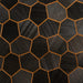 ProSaunas Modern Black Sauna Wood Panels, Black Thermo-Abachi
