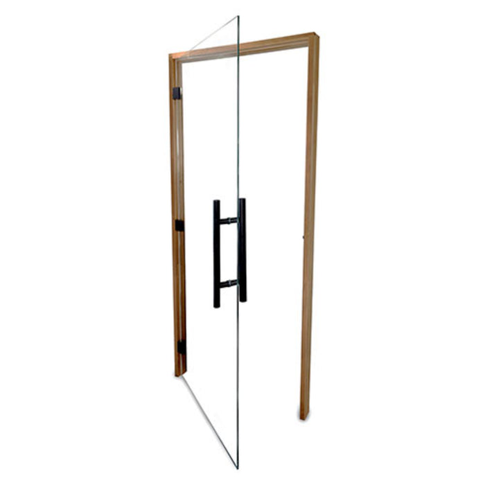 ProSaunas Thermo-Aspen ADA Prehung Sauna Door — 36" × 81" Clear Tempered Glass