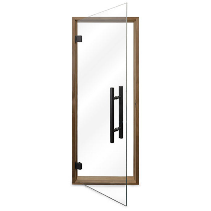 ProSaunas Thermo-Aspen Prehung Sauna Door — 24" × 73" Clear Tempered Glass