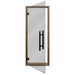 ProSaunas Thermo-Aspen Prehung Sauna Door — 24" × 73" Tinted Tempered Glass