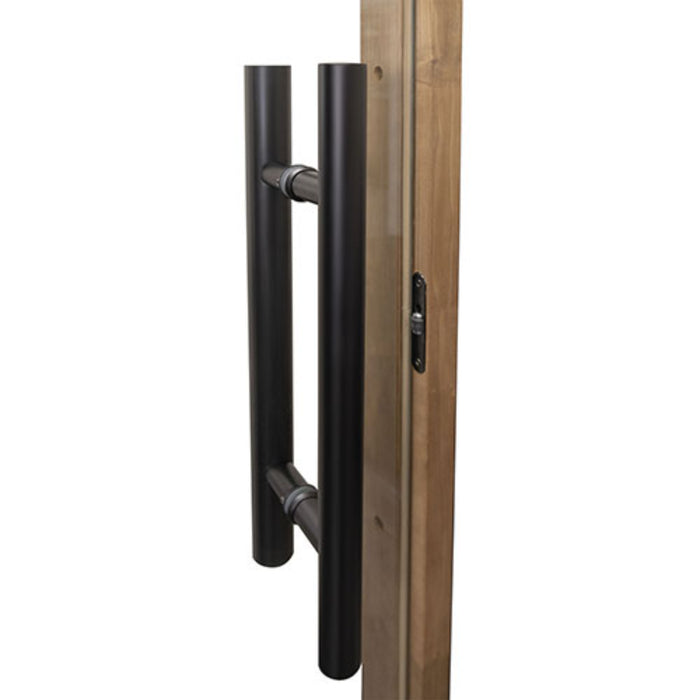 ProSaunas Thermo-Aspen Prehung Sauna Door — 24" × 81" Clear Tempered Glass