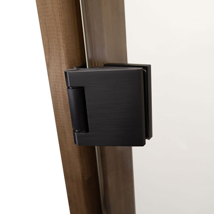 ProSaunas Thermo-Aspen Prehung Sauna Door — 24" × 81" Clear Tempered Glass