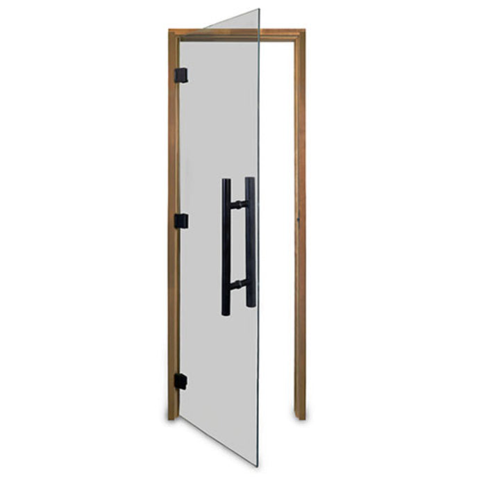 ProSaunas Thermo-Aspen Prehung Sauna Door — 24" × 81" Tinted Tempered Glass
