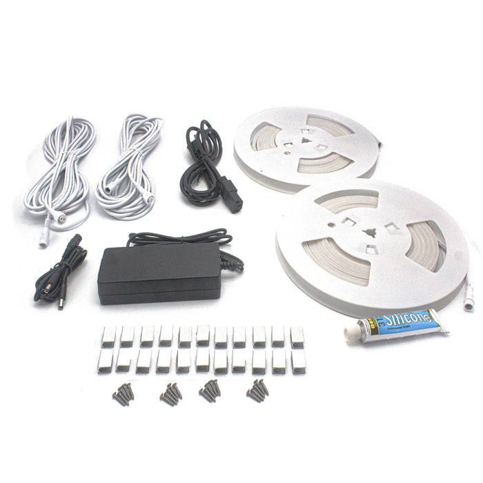 ProSaunas Universal Sauna Light Kit with Two 10-Foot Flexible LED Strips