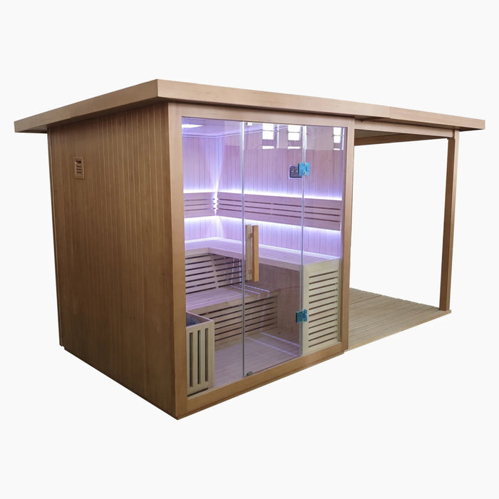 Revive 4-Person Traditional Sauna Deck Extension