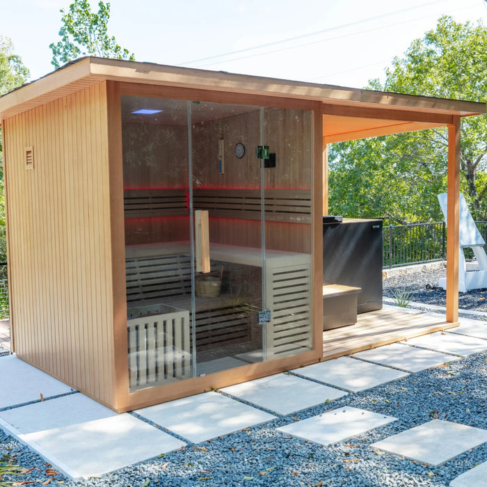 Revive 4-Person Traditional Sauna Deck Extension