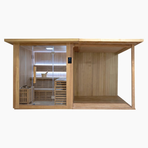 Revive 4-Person Traditional Sauna with Extension Kit-