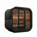 SaunaLife Model CL5GB Cube Luxury Series 4-Person Traditional Outdoor Sauna