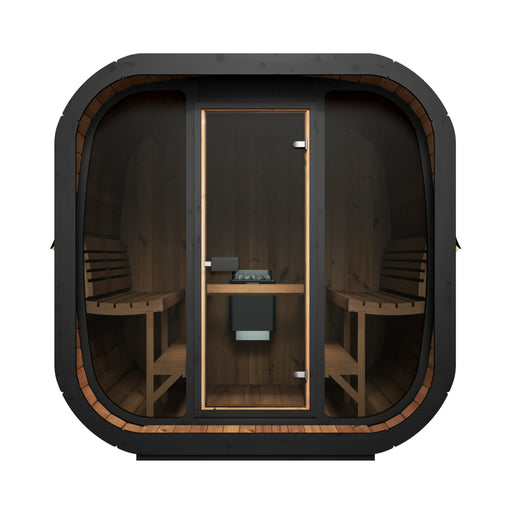 SaunaLife Model CL7G Cube-Series 6-Person Traditional Outdoor Sauna
