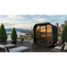 SaunaLife Model CL7GB Cube Luxury Series 6-Person Traditional Outdoor Sauna