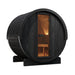 SaunaLife Model E6B Ergo-Series 3-Person Traditional Outdoor Barrel Sauna