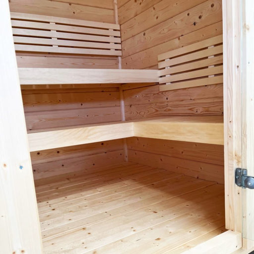 SaunaLife Model G2 Garden-Series 4-Person Traditional Outdoor Sauna