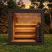 SaunaLife Model G6 Garden-Series 5-Person Pre-Assembled Outdoor Home Sauna