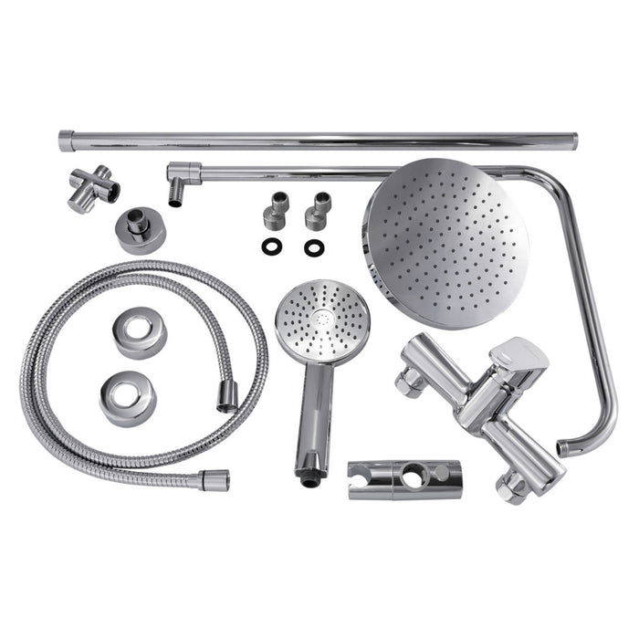 SaunaLife Rain-Series Model R3 Outdoor Barrel Shower Kit