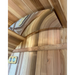 Sauna Shield Barrel Sauna Heat Shield (Curved)