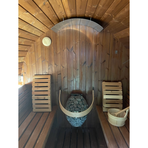 Sauna Shield Barrel Sauna Heat Shield (Curved)