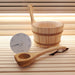 SaunaLife Accessory Package 4 (1-Gallon Wooden Sauna Bucket, Wood Ladle, and Fahrenheit Thermometer)