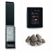 Saunum Air 7 Sauna Heater Package - Stainless Steel 6.4kW Sauna Heater + AirIQ Sauna Heater Control + Sauna Stones