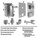 Scandia Gas Sauna Heater Parts List