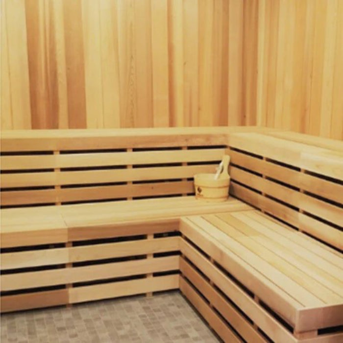 Scandia Electric Ultra DIY PreCut Sauna Kit 48" x 84" x 84" 1