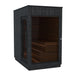 Thermasol Nordic Misty Electric Outdoor Sauna - Left