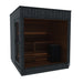 Thermasol Nordic Misty Electric Outdoor Sauna - Left