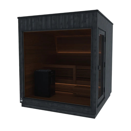 Thermasol Nordic Misty Electric Outdoor Sauna - Right