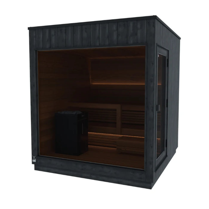 Thermasol Nordic Misty Electric Outdoor Sauna - Right