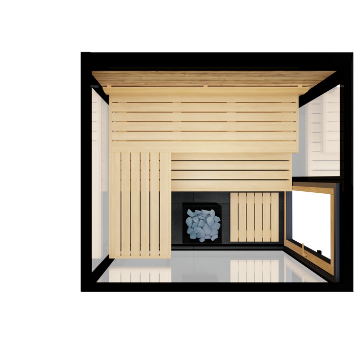 Thermasol Vue 3-4 Person Outdoor Sauna